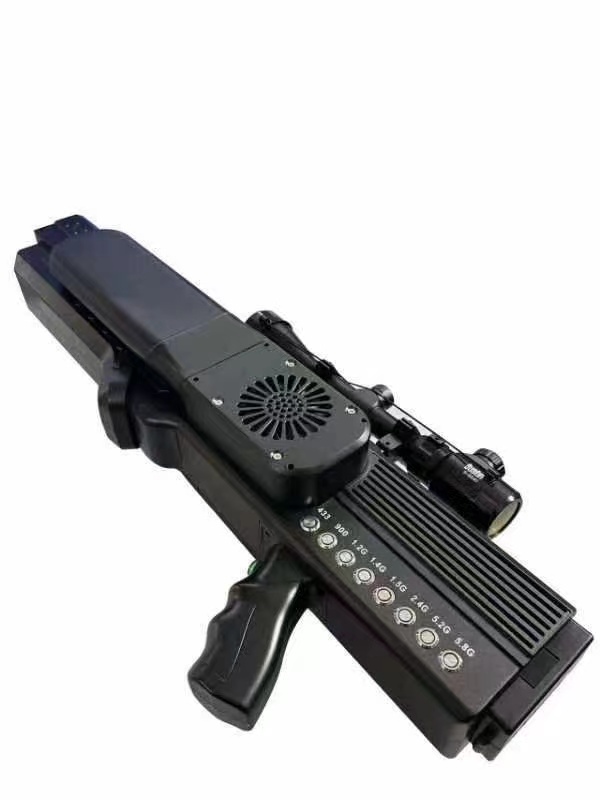  武定手持便携式枪型低空防御反制八通道